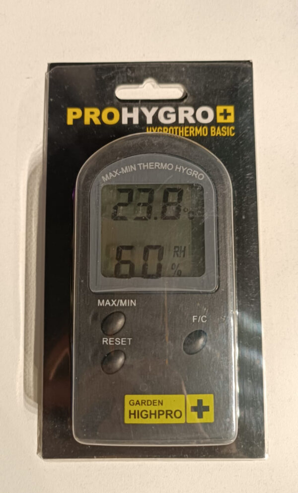 Termohigrometro Basic. Garden Highpro