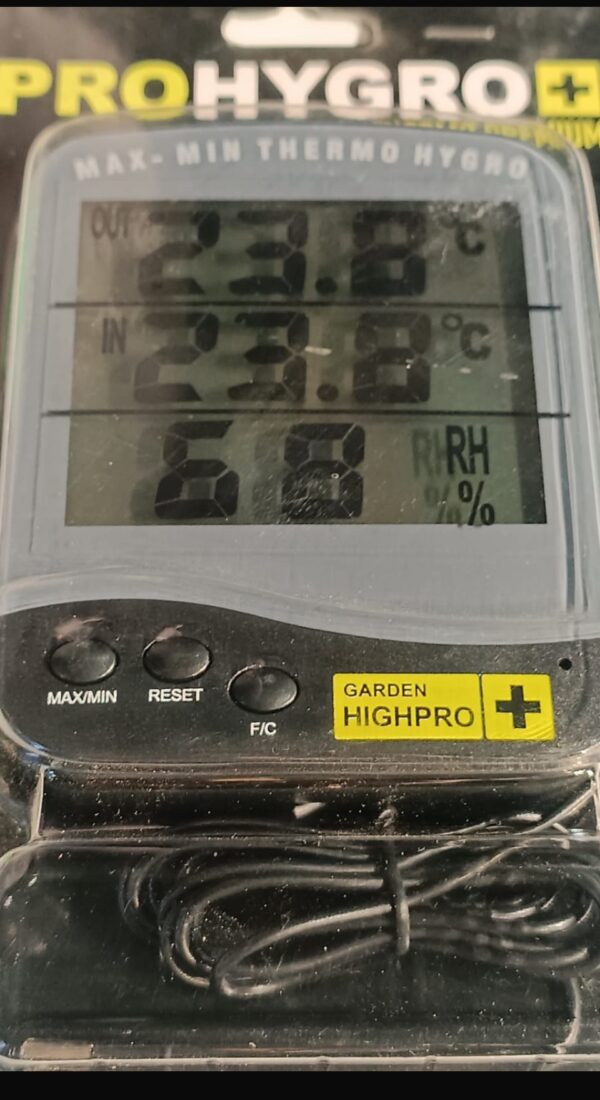 Termohigrometro Premium Garden Highpro