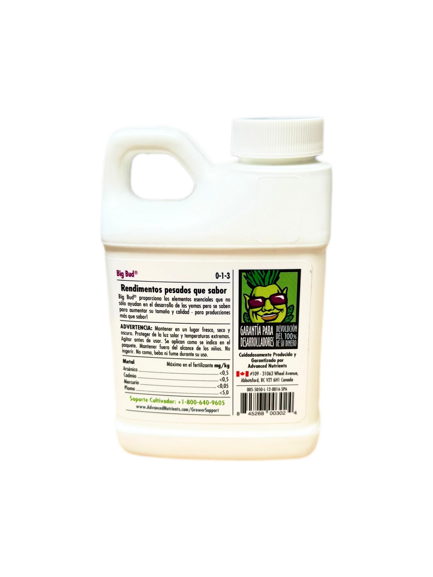 Big Bud Advanced Nutrients 250ml - Image 3